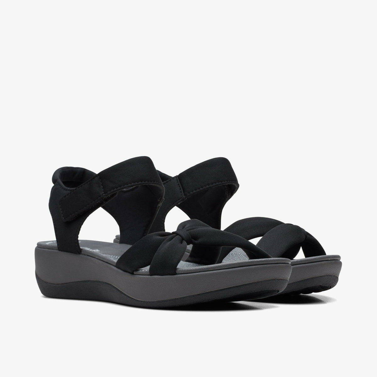 Clarks Arla Shore Black Textile