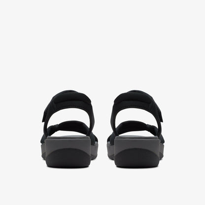 Clarks Arla Shore Black Textile