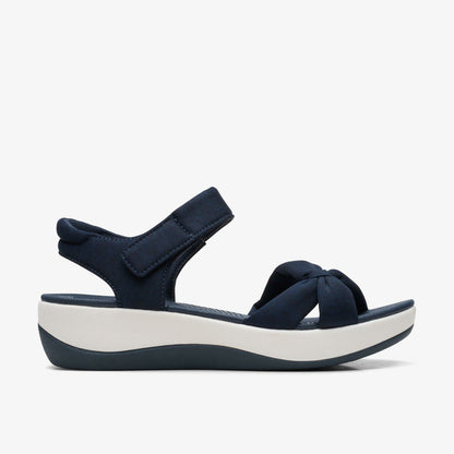 Clarks Arla Shore Navy Textile