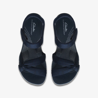 Clarks Arla Shore Navy Textile