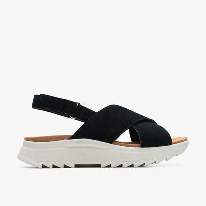 Clarks Dash Lite Wish Black Suede