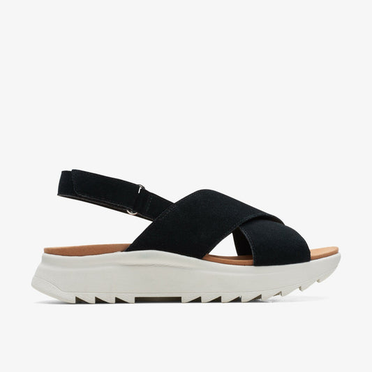 Clarks Dash Lite Wish Black Suede