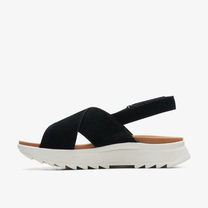 Clarks Dash Lite Wish Black Suede