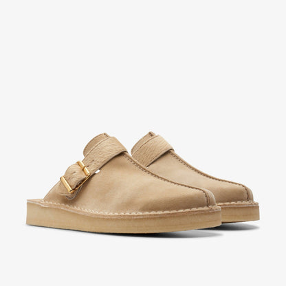 Clarks Trek Mule Taupe Interest