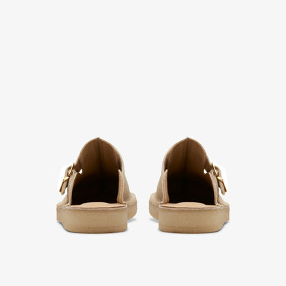 Clarks Trek Mule Taupe Interest
