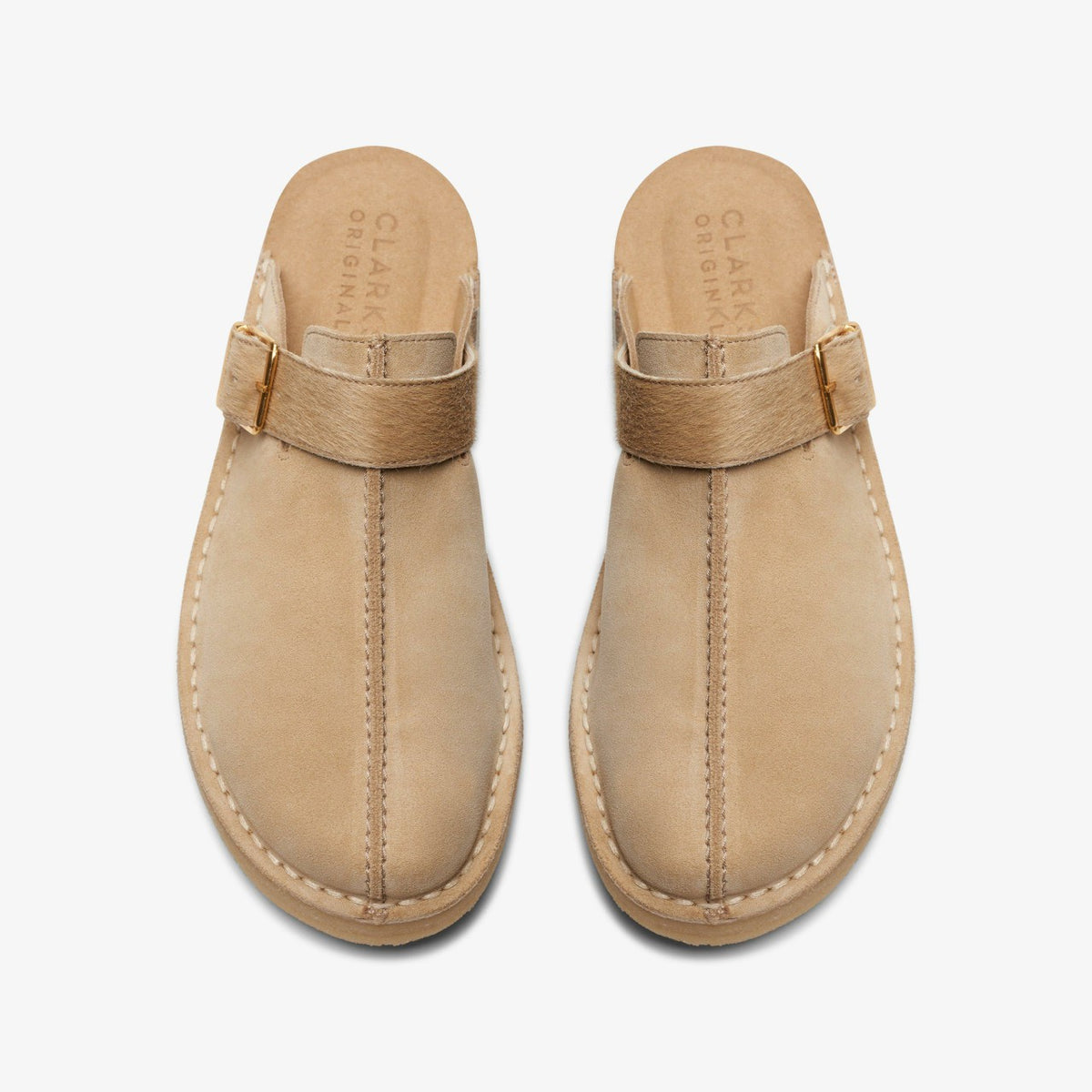 Clarks Trek Mule Taupe Interest