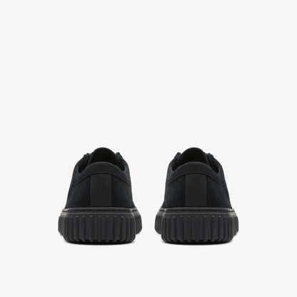 Clarks Torhill Lo Black Suede