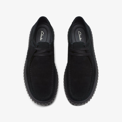 Clarks Torhill Lo Black Suede