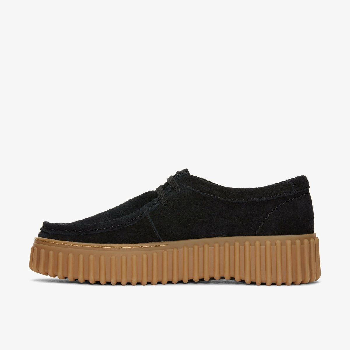 Clarks Torhill Bee Black Suede