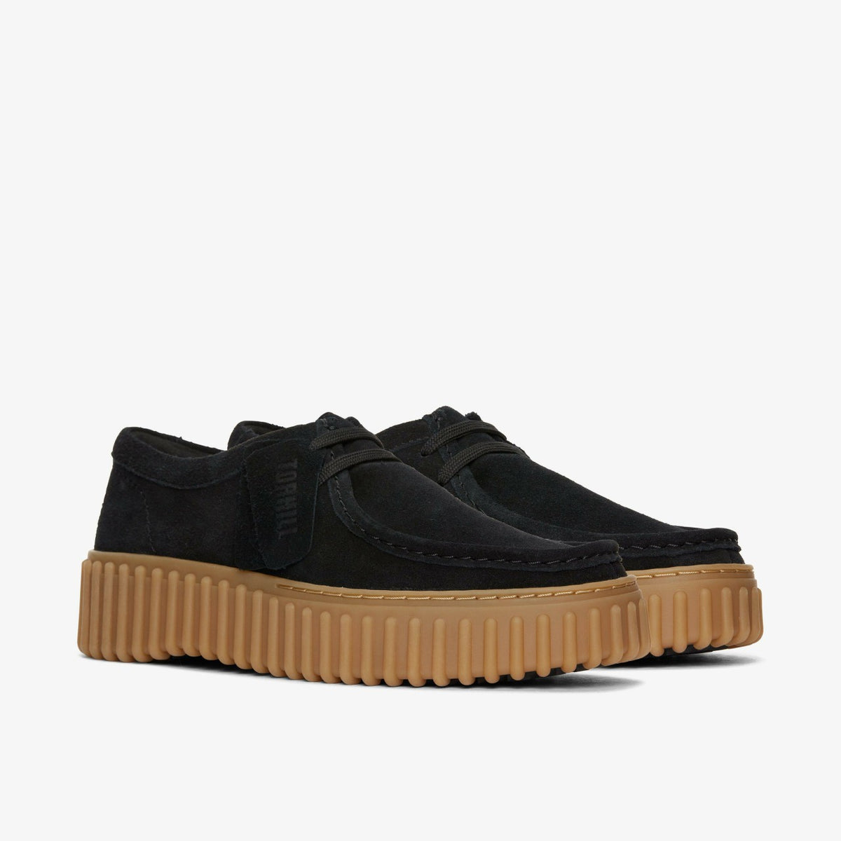 Clarks Torhill Bee Black Suede