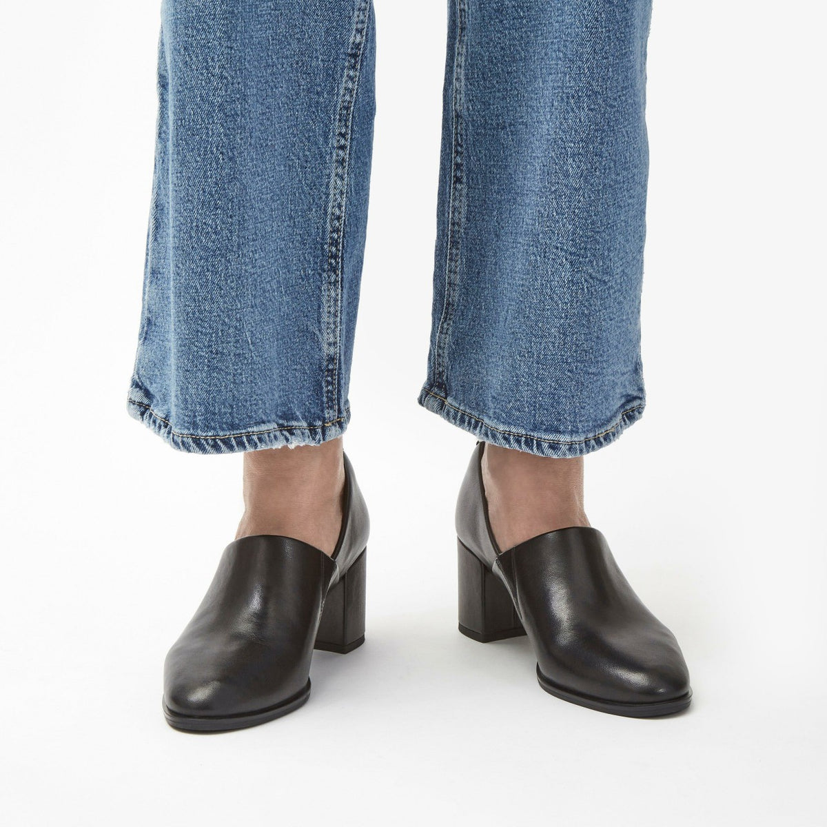 Clarks Freva 55 Lily Black Leather