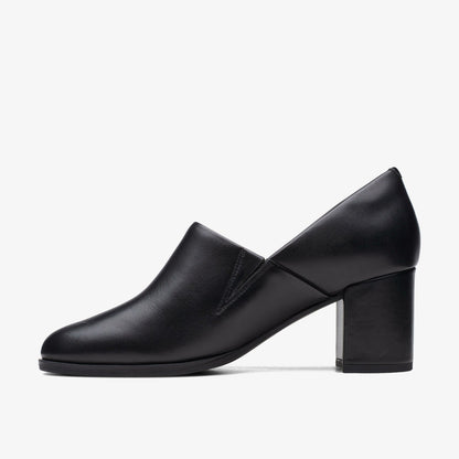 Clarks Freva 55 Lily Black Leather