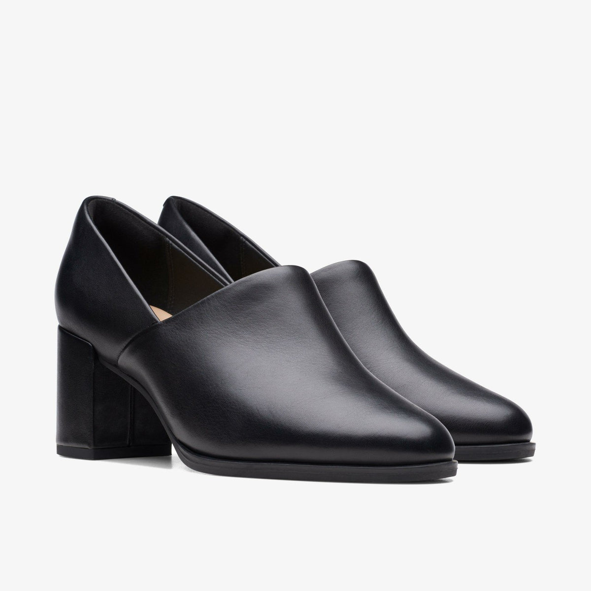 Clarks Freva 55 Lily Black Leather