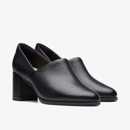 Clarks Freva 55 Lily Black Leather