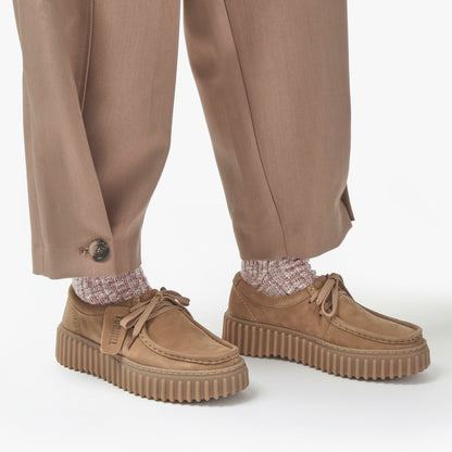 Clarks Torhill Bee Light Tan Nubuck