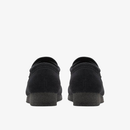 Clarks Wallabee Loafer Black Suede