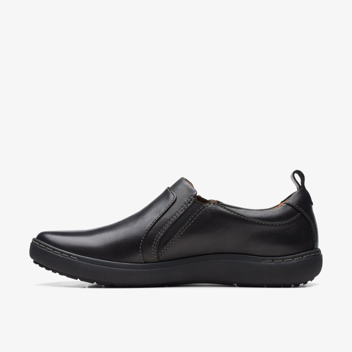 Clarks Nalle Lilac Black Leather