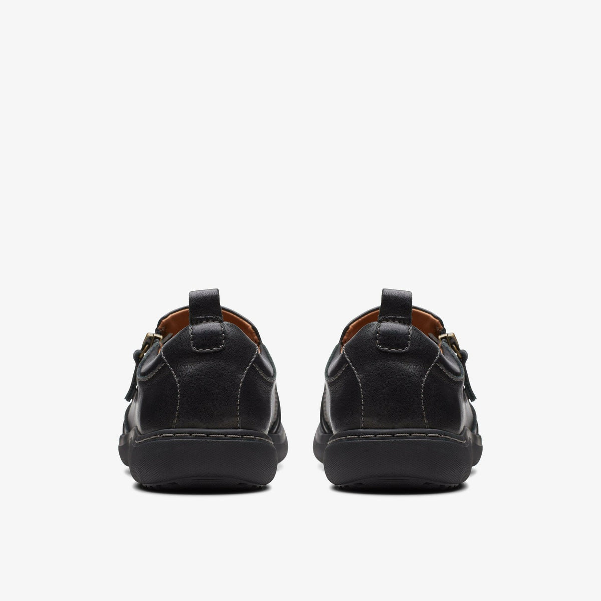 Clarks Nalle Lilac Black Leather