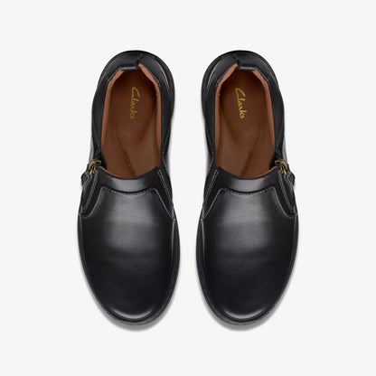 Clarks Nalle Lilac Black Leather