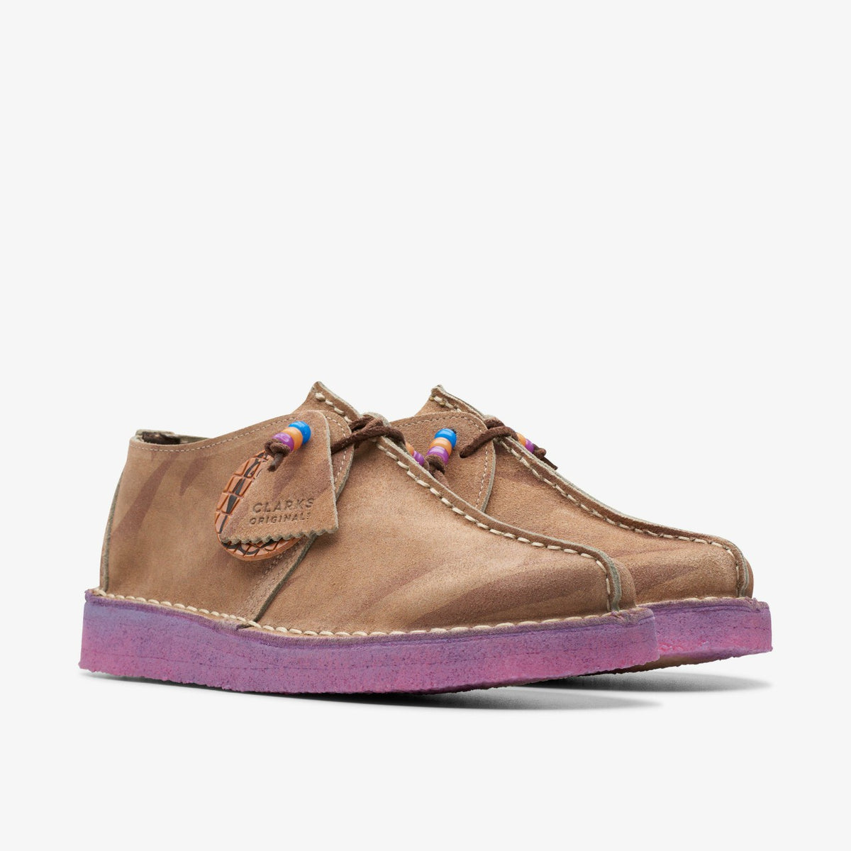 Clarks Desert Trek Brown Multicolour