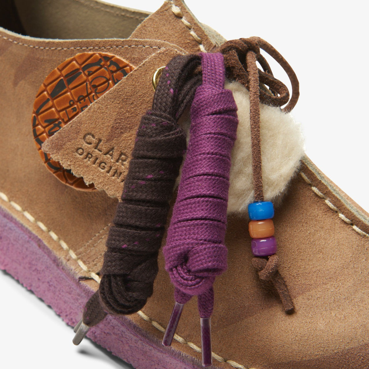 Clarks Desert Trek Brown Multicolour