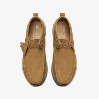 Clarks Wallabee Eden Dark Sand Suede