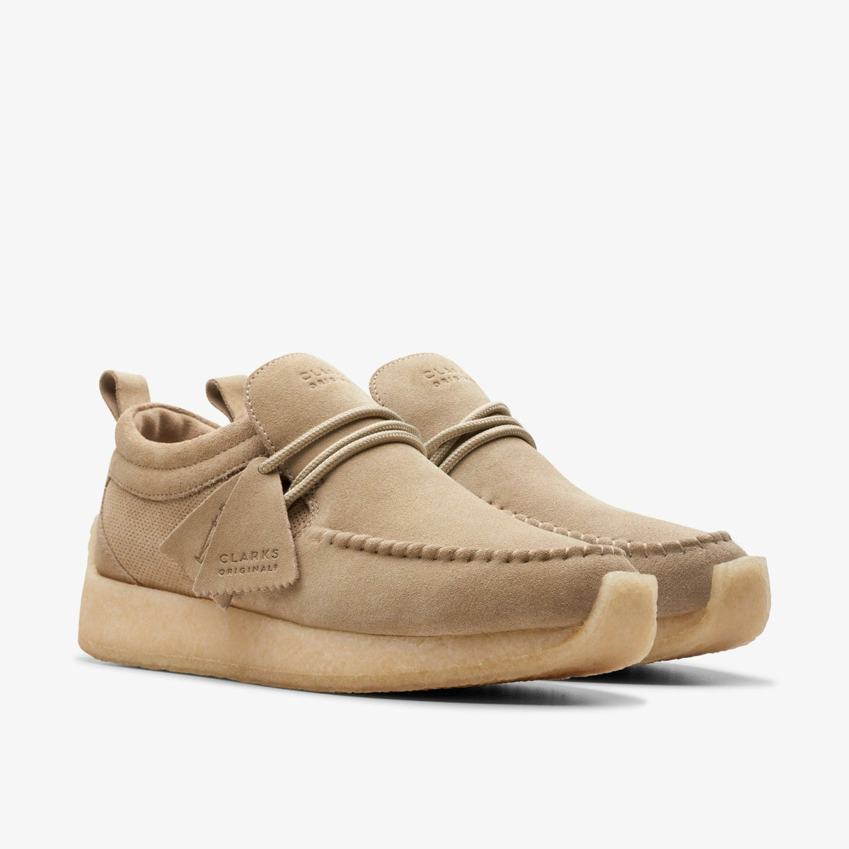 Clarks Maycliffe Dark Sand Suede