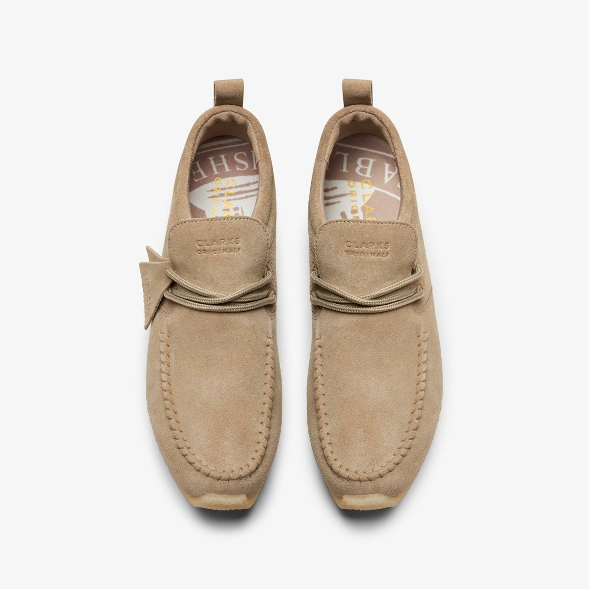 Clarks Maycliffe Dark Sand Suede