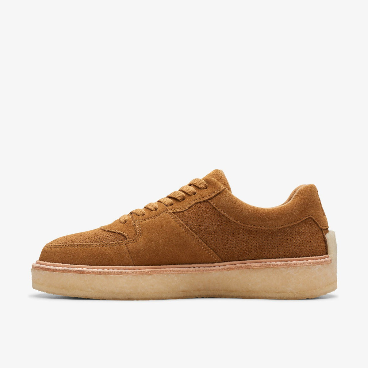 Clarks Sandford Golden Sand Suede
