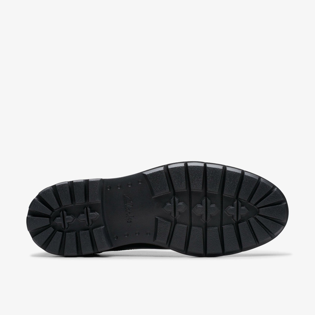 Clarks Batcombe Tie Black Leather
