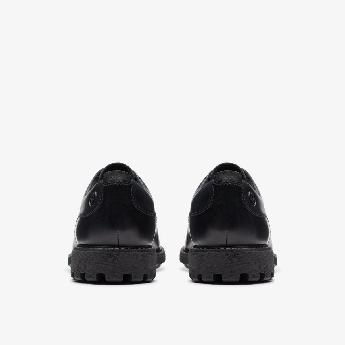 Clarks Batcombe Tie Black Leather