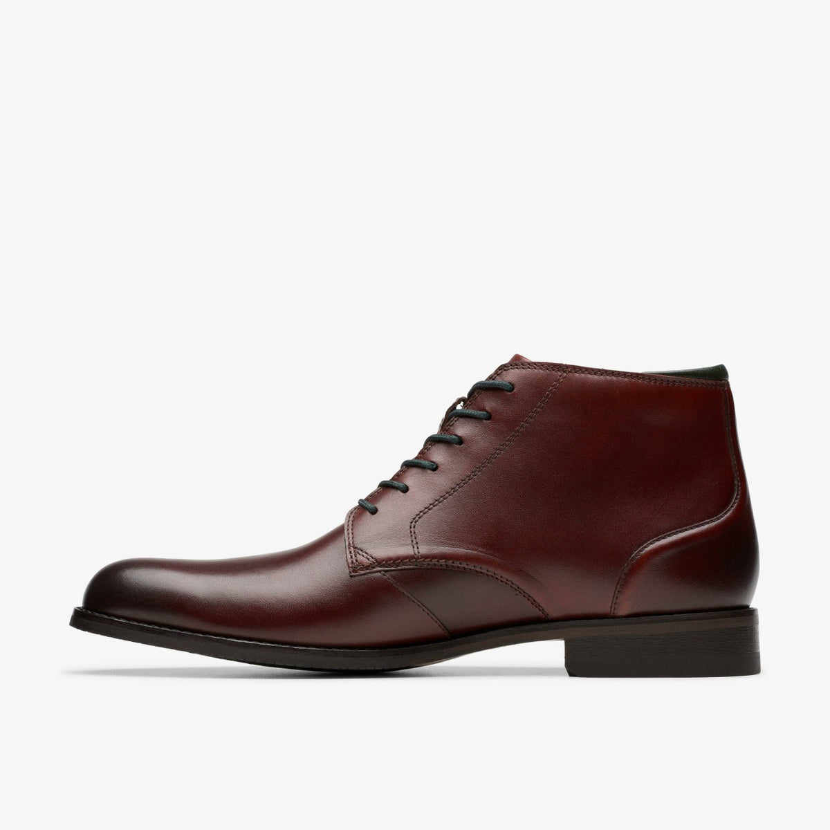Clarks Craft Arlo Hi British Tan Leather