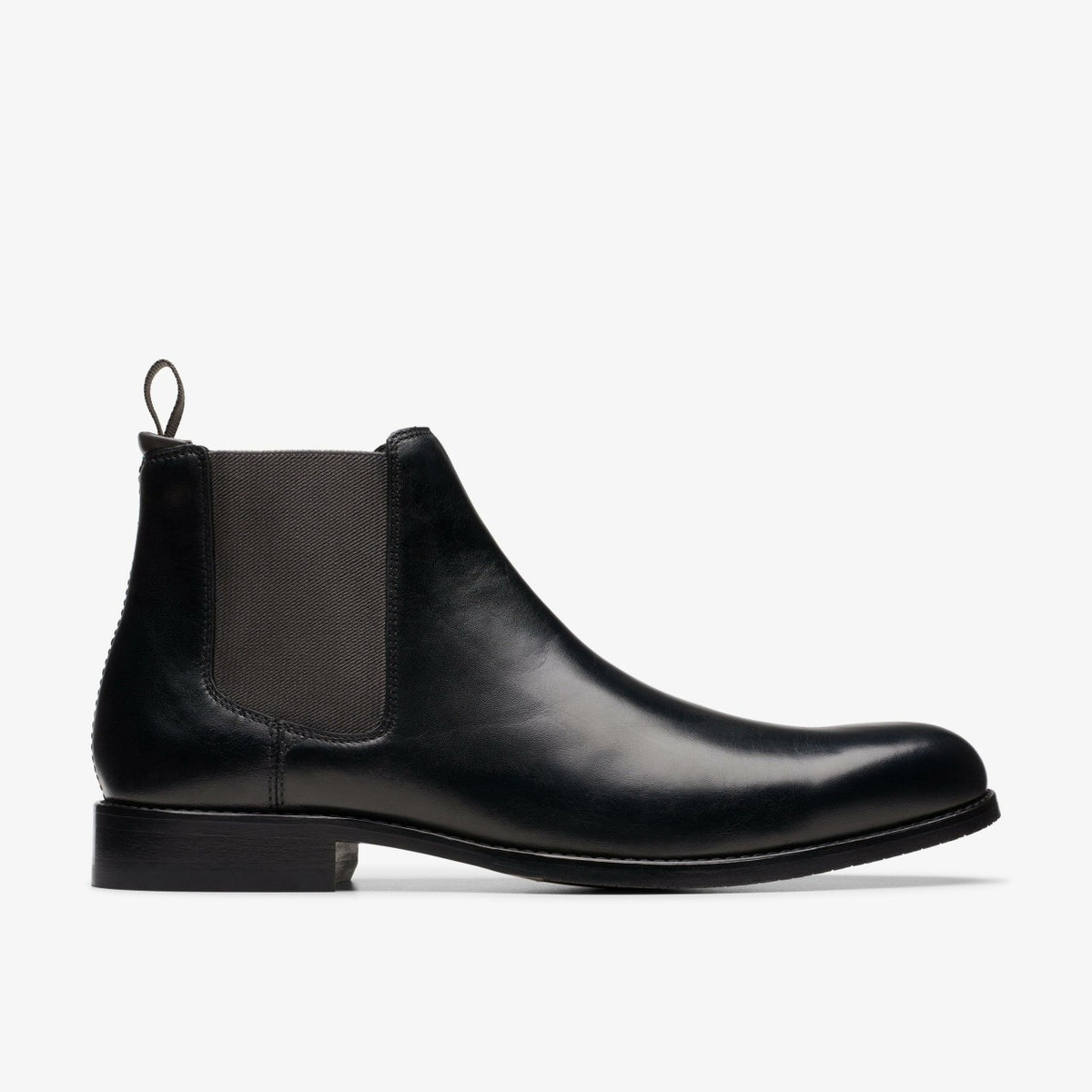 Clarks Craft Arlo Top Chelsea Boot Black Leather