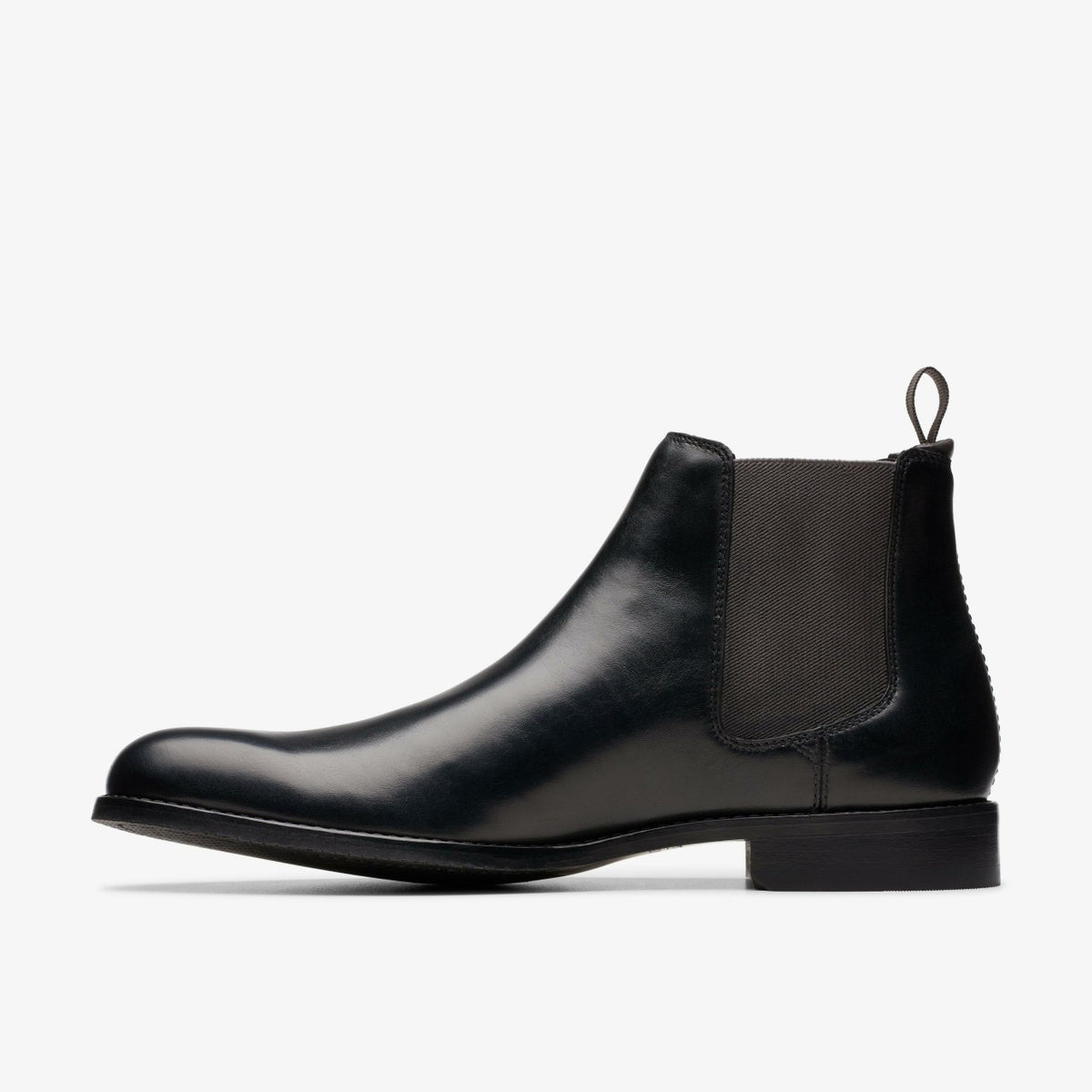 Clarks Craft Arlo Top Chelsea Boot Black Leather