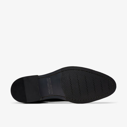 Clarks Craft Arlo Top Chelsea Boot Black Leather