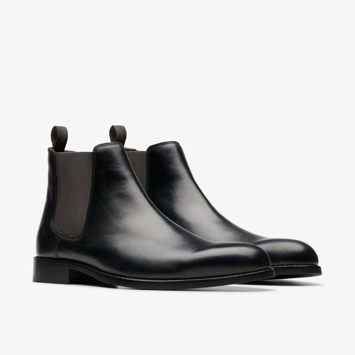 Clarks Craft Arlo Top Chelsea Boot Black Leather