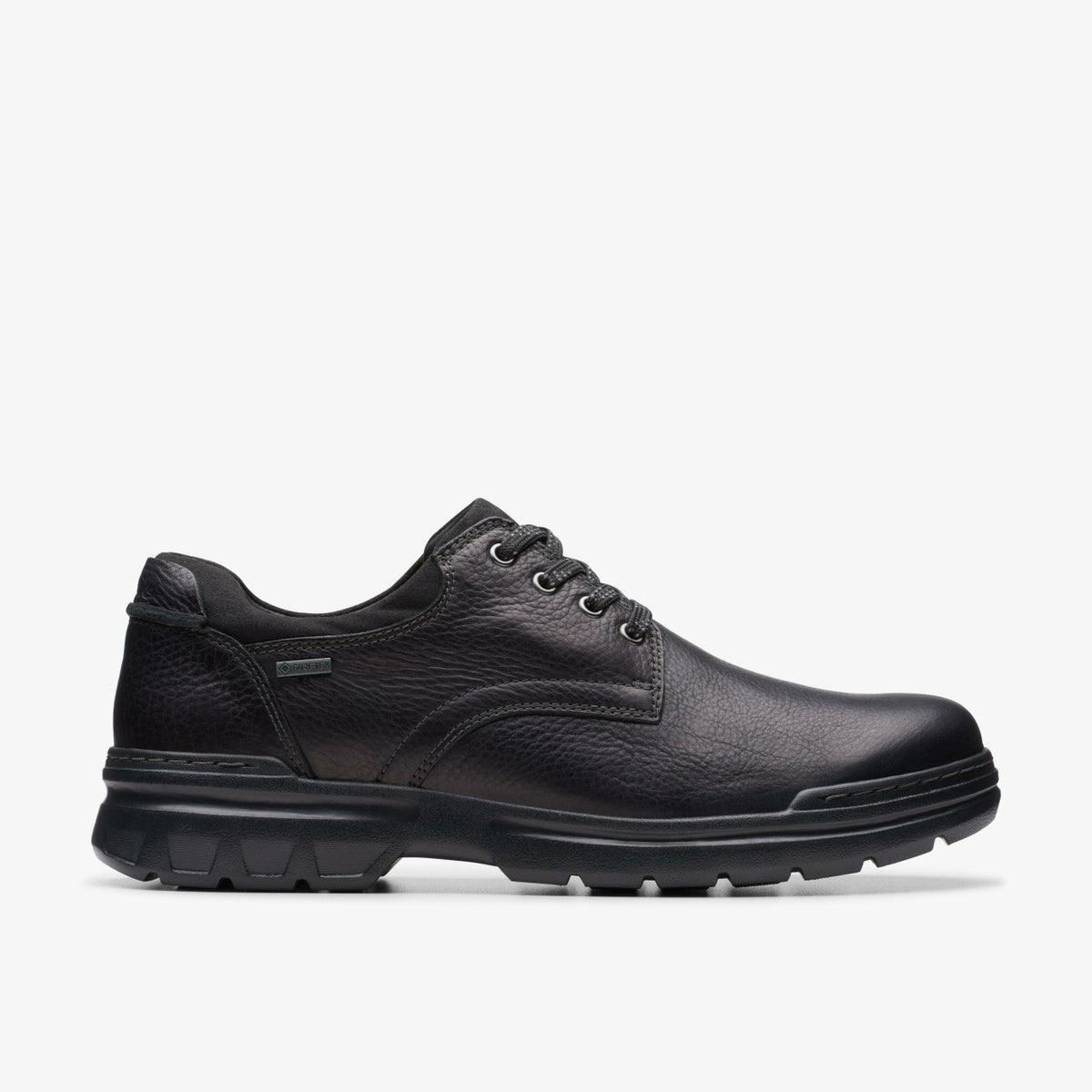 Clarks Rockie Walk GORE-TEX Black Leather