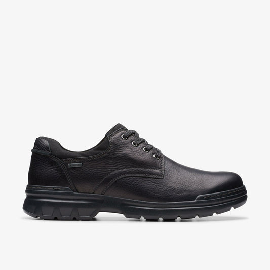 Clarks Rockie Walk GORE-TEX Black Leather