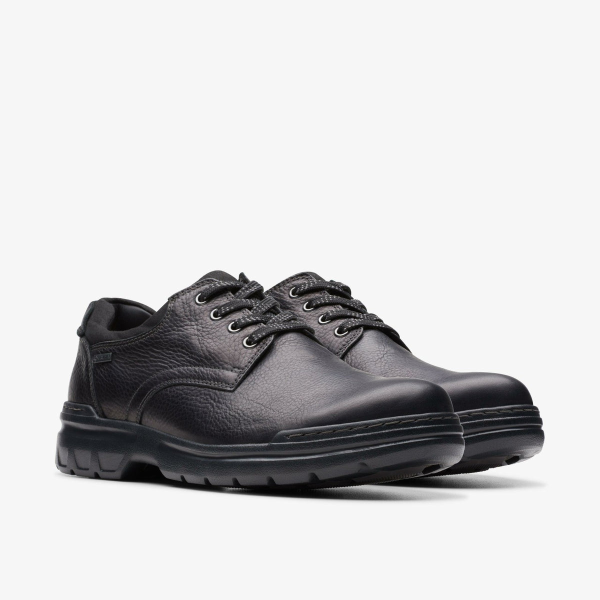 Clarks Rockie Walk GORE-TEX Black Leather