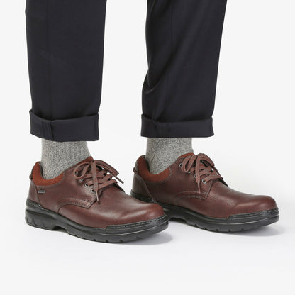 Clarks Rockie Walk GORE-TEX Dark Tan Leather