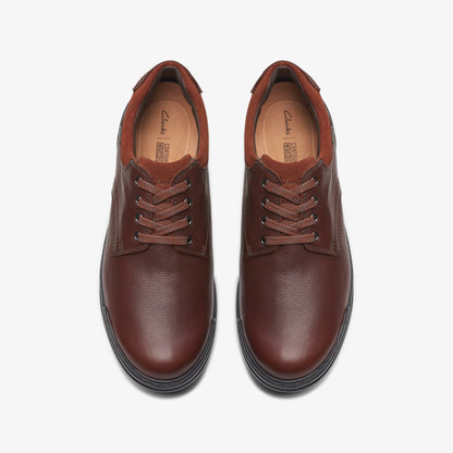 Clarks Rockie Walk GORE-TEX Dark Tan Leather