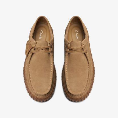 Clarks Torhill Lo Dark Sand Suede