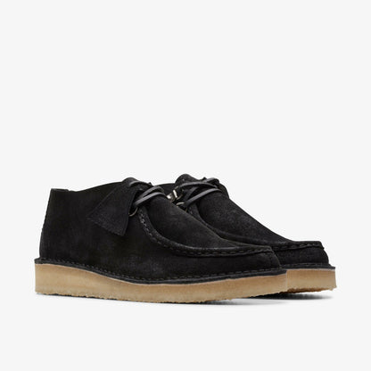 Clarks Desert Nomad Black Suede