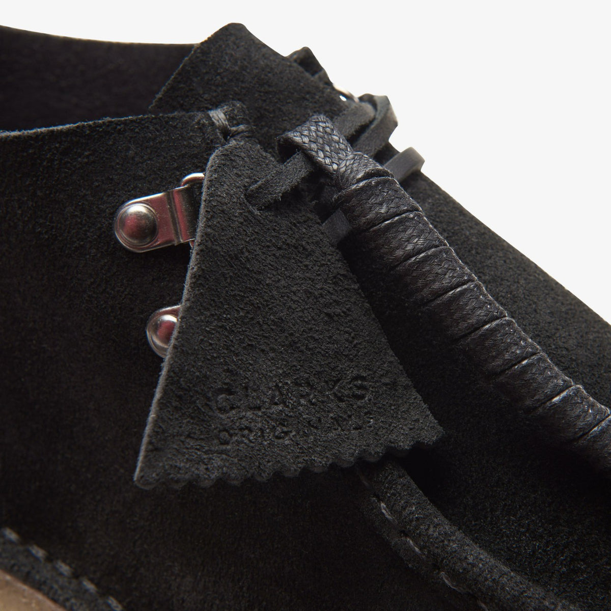 Clarks Desert Nomad Black Suede
