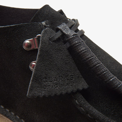 Clarks Desert Nomad Black Suede