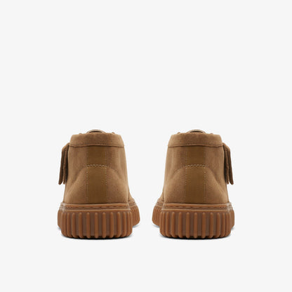 Clarks Torhill Hi Dark Sand Suede