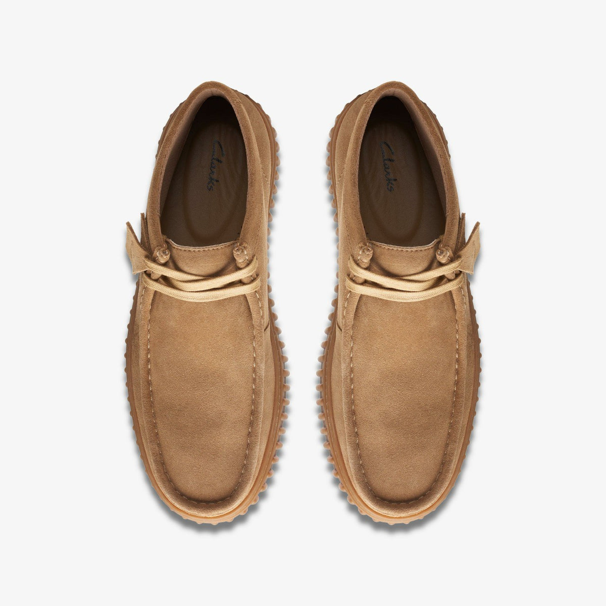 Clarks Torhill Hi Dark Sand Suede