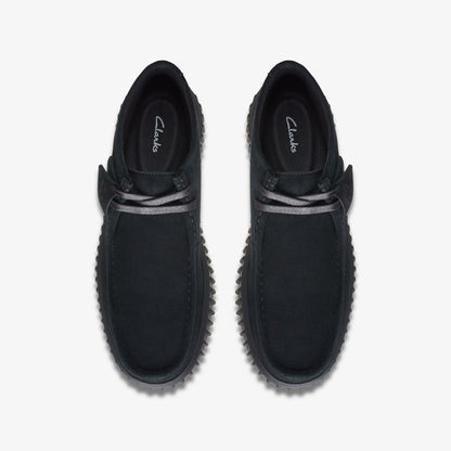 Clarks Torhill Hi Black Suede