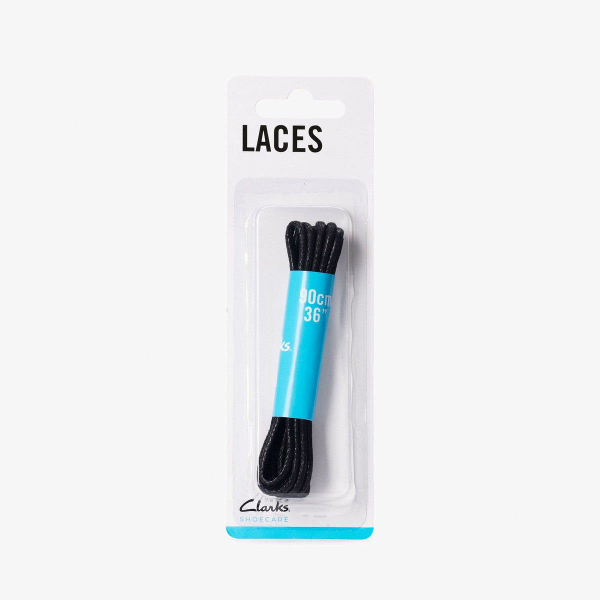 Clarks 90cm Round Lace Black