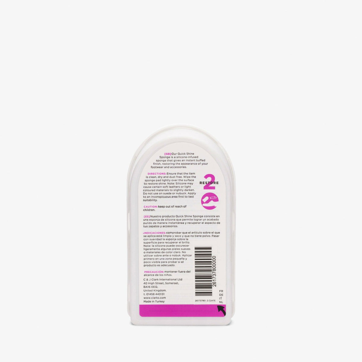 Clarks Quick Shine Neutral